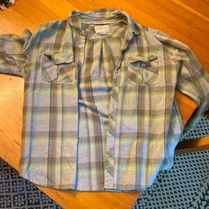 Oneill plaid button down